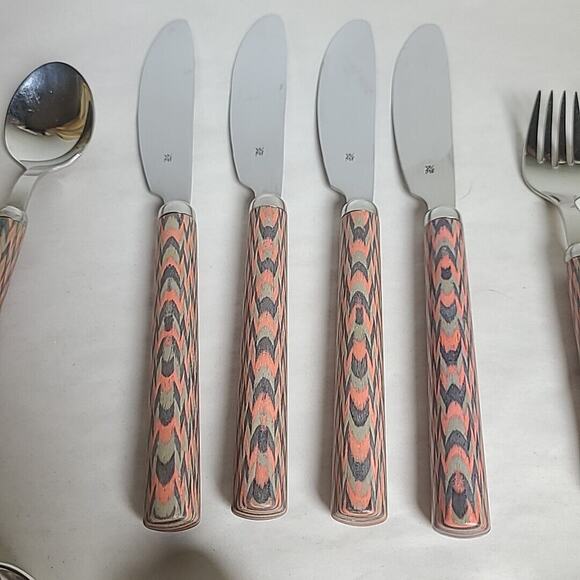 RARE WMF Cromargan Tocca Rosa By Matteo Thun 1980s Germany Post Modern Cutlery - Picture 5 of 15